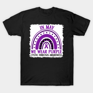 In My We Wear Purple Cystic Fibrosis Awareness T-Shirt